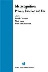 Book cover of Metacognition by Patrick Chambres