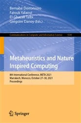 Book cover of Metaheuristics and Nature Inspired Computing by Bernabé Dorronsoro