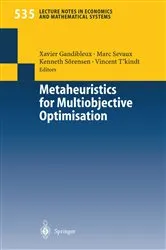 Book cover of Metaheuristics for Multiobjective Optimisation by Unknown