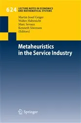 Book cover of Metaheuristics in the Service Industry by Unknown