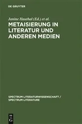 Book cover of Metaisierung in Literatur und anderen Medien by Janine Hauthal