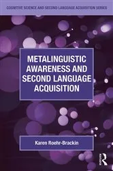 Book cover of Metalinguistic Awareness and Second Language Acquisition by Unknown