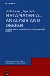Book cover of Metamaterial Analysis and Design by Unknown