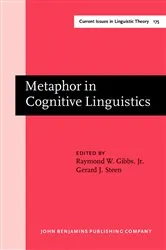 Book cover of Metaphor in Cognitive Linguistics by Gibbs, Jr., Raymond W.