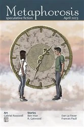 Book cover of Metaphorosis April 2023 by B. Morris Allen