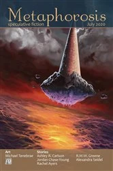 Book cover of Metaphorosis July 2020 by Metaphorosis Magazine