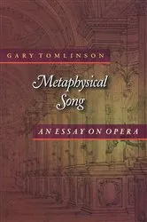 Book cover of Metaphysical Song by Gary Tomlinson