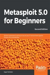 Book cover of Metasploit 5.0 for Beginners (2nd ed.) by Sagar Rahalkar