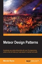 Book cover of Meteor Design Patterns by Marcelo Reyna