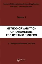 Book cover of Method of Variation of Parameters for Dynamic Systems by V. Lakshmikantham