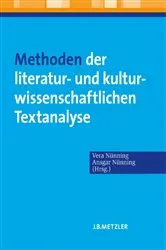 Book cover of Methoden der literatur- und kulturwissenschaftlichen Textanalyse by Vera Nünning