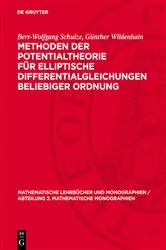 Book cover of Methoden der Potentialtheorie für elliptische Differentialgleichungen beliebiger Ordnung by Bert-Wolfgang Schulze