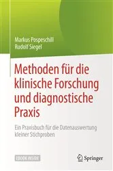 Book cover of Methoden für die klinische Forschung und diagnostische Praxis by Markus Pospeschill