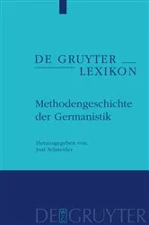 Book cover of Methodengeschichte der Germanistik by Jost Schneider