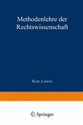 Book cover of Methodenlehre der Rechtswissenschaft (5th ed.) by Unknown