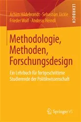 Book cover of Methodologie, Methoden, Forschungsdesign by Achim Hildebrandt