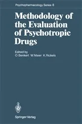 Book cover of Methodology of the Evaluation of Psychotropic Drugs by Otto Benkert