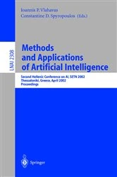 Book cover of Methods and Applications of Artificial Intelligence by Ioannis P. Vlahavas