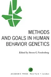 Book cover of Methods and Goals in Human Behavior Genetics by Steven G. Vandenberg