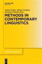 Book cover of Methods in Contemporary Linguistics by Unknown