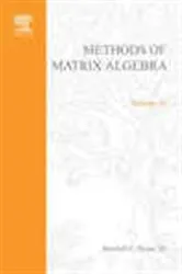 Book cover of Methods of Matrix Algebra by Pease