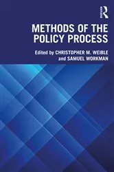 Book cover of Methods of the Policy Process by Christopher M. Weible