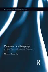 Book cover of Metonymy and Language by Charles Denroche