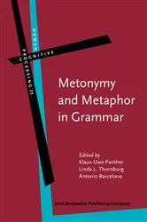 Book cover of Metonymy and Metaphor in Grammar by Unknown