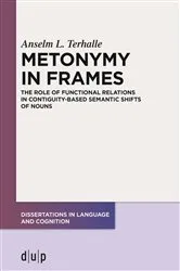 Book cover of Metonymy in Frames by Anselm L. Terhalle