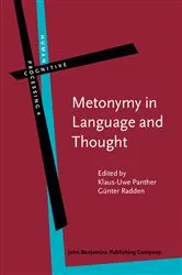 Book cover of Metonymy in Language and Thought by Klaus-Uwe Panther