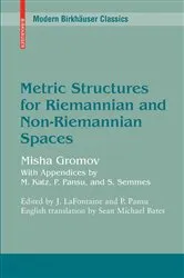 Book cover of Metric Structures for Riemannian and Non-Riemannian Spaces by M. Katz