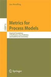 Book cover of Metrics for Process Models by Jan Mendling