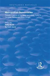 Book cover of Metropolitan Democracies by Bernard Jouve