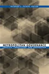 Book cover of Metropolitan Governance by Richard C. Feiock