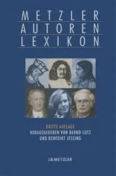 Book cover of Metzler Autoren Lexikon (3rd ed.) by Bernd Lutz