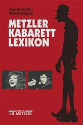 Book cover of Metzler Kabarett Lexikon by Klaus Budzinski