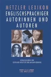 Book cover of Metzler Lexikon englischsprachiger Autorinnen und Autoren by Eberhard Kreutzer
