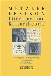 Book cover of Metzler Lexikon Literatur- und Kulturtheorie (2nd ed.) by Ansgar Nünning