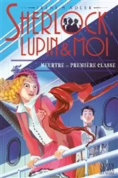 Book cover of Meurtre en première classe by Irène Adler