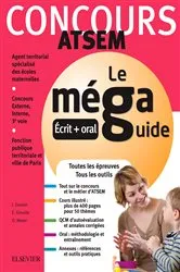 Book cover of Méga Guide - Concours ATSEM (4th ed.) by Jacqueline Gassier