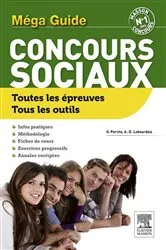 Book cover of Méga Guide concours sociaux by Olivier Perche