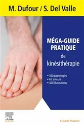 Book cover of Méga-guide pratique de kinésithérapie by Michel Dufour