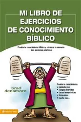 Book cover of Mi libro de ejercicios de conocimiento bíblico by Brad Densmore
