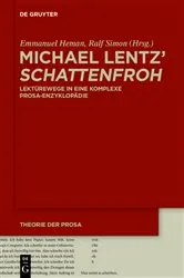 Book cover of Michael Lentz' ›Schattenfroh‹ by Emmanuel Heman