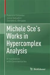 Book cover of Michele Sce's Works in Hypercomplex Analysis by Unknown