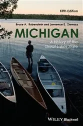 Book cover of Michigan (5th ed.) by Bruce A. Rubenstein