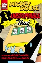 Book cover of Mickey Mouse and the Unstoppable Thief by Ennio Missaglia