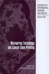 Book cover of Microarray Technology and Cancer Gene Profiling by Simone Mocellin