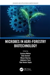 Book cover of Microbes in Agri-Forestry Biotechnology by Gustavo Molina