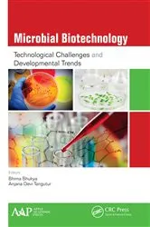 Book cover of Microbial Biotechnology by Bhima Bhukya